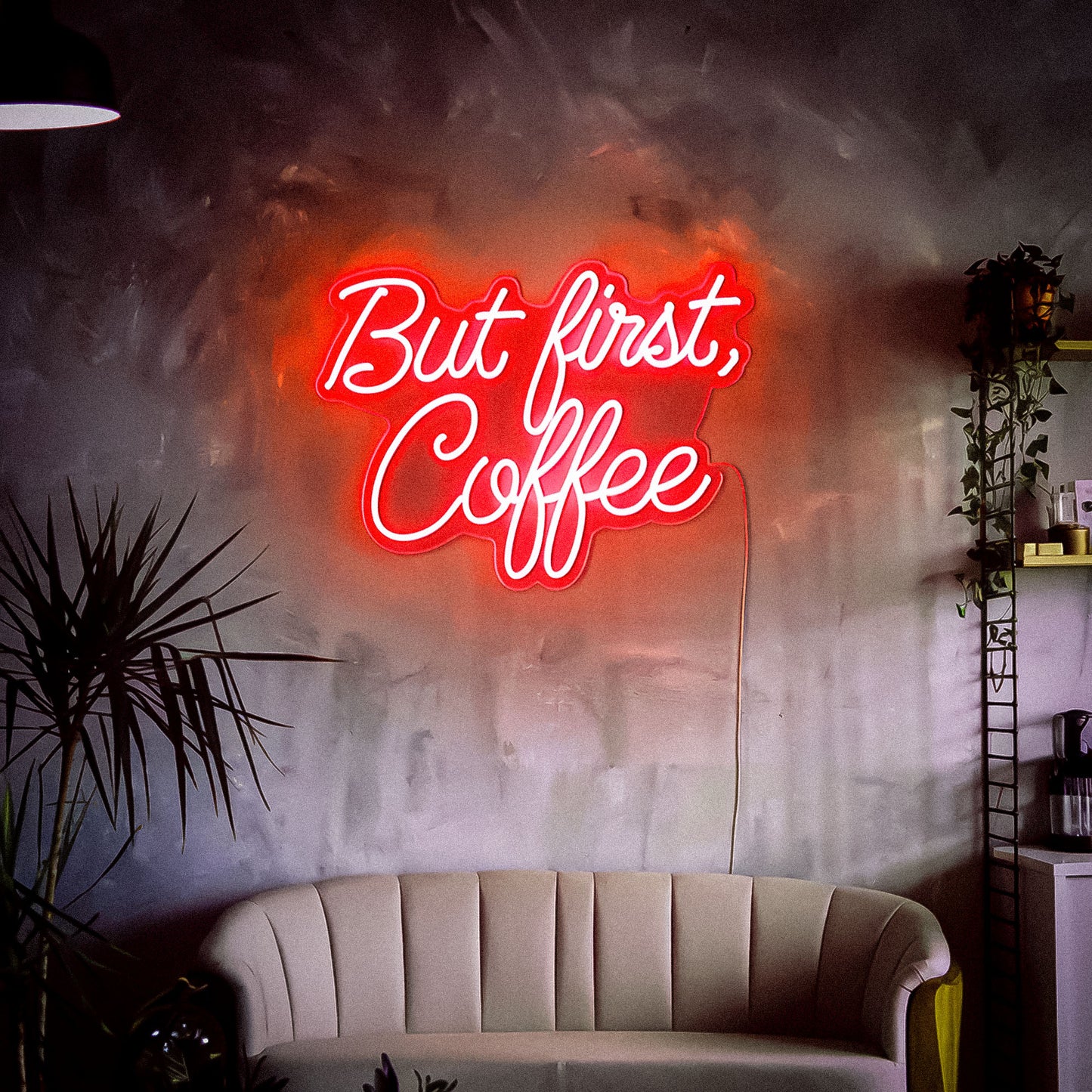 But First Coffee Neon Sign Home