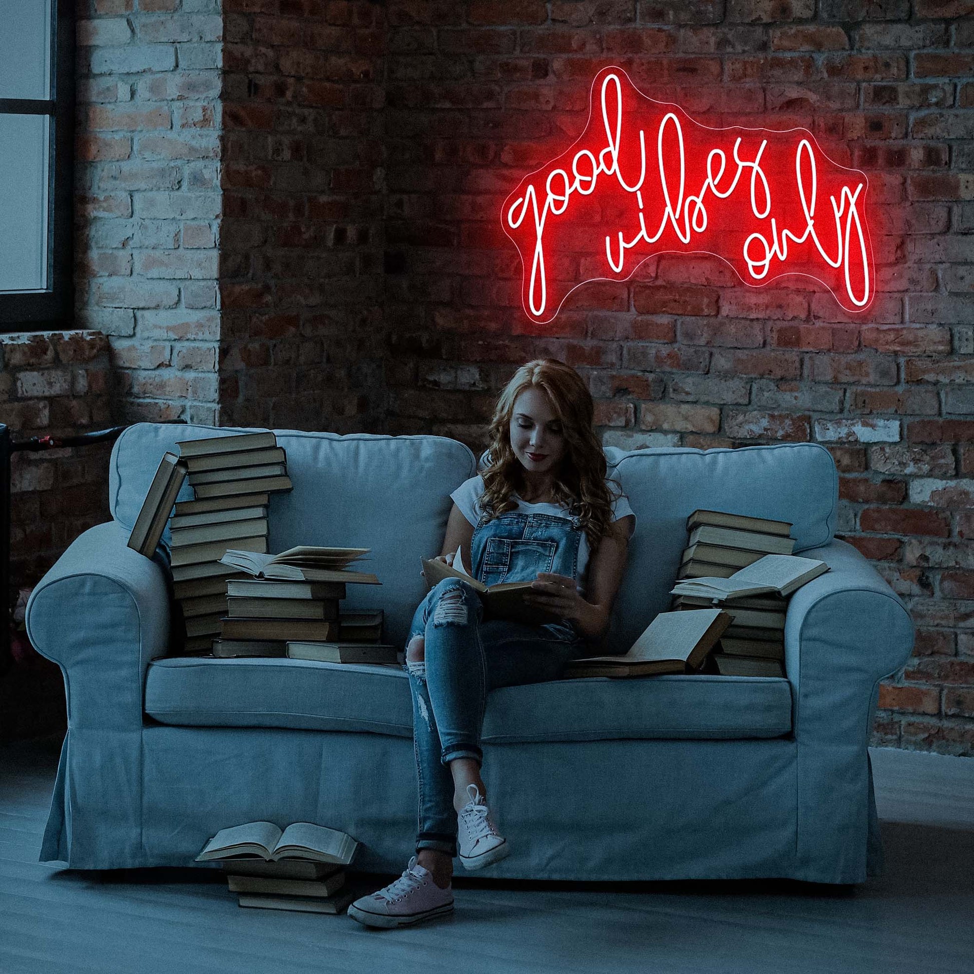 Good Vibes Only Neon Sign For Wall
