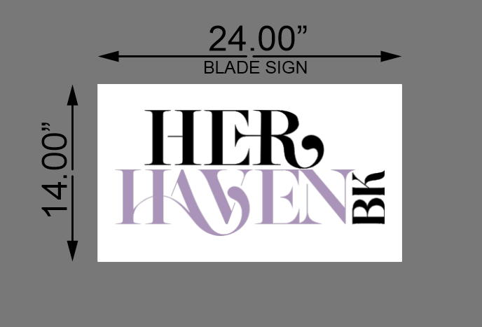 HER Haven Bk Blade Sign - Neonsnest.com
