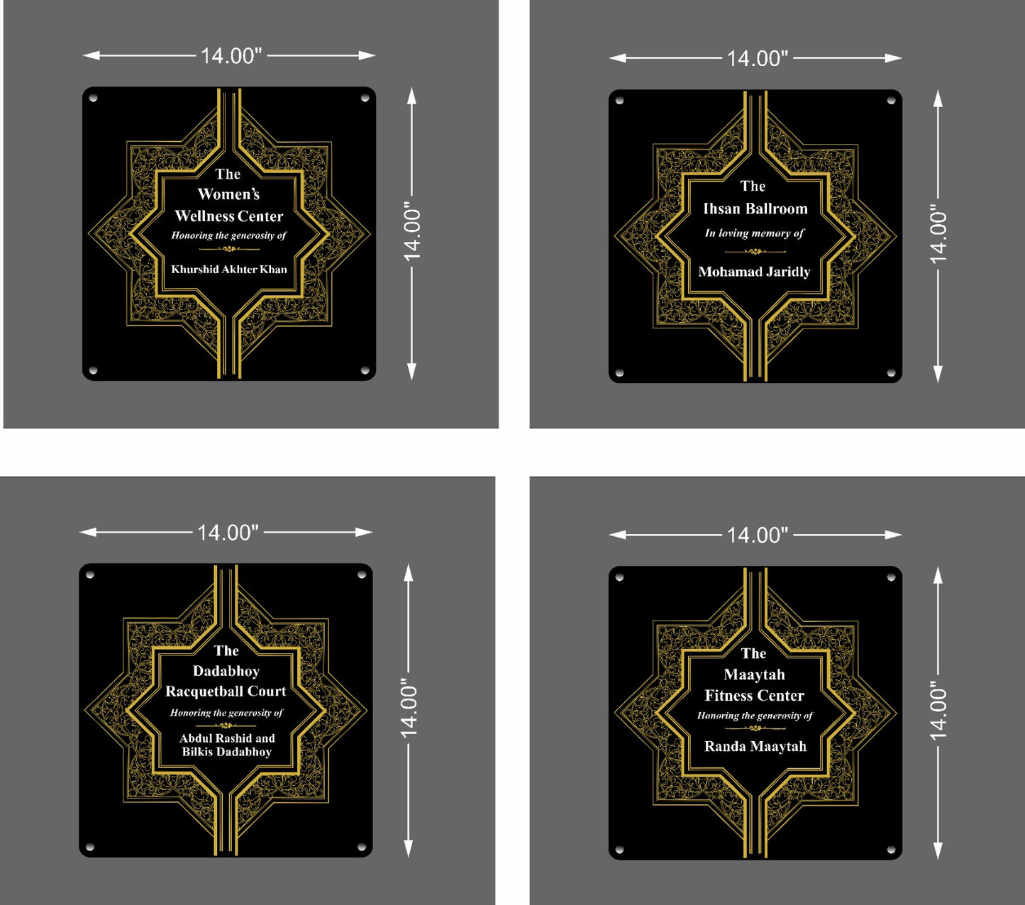 Custom Plaque Signs - Neonsnest.com