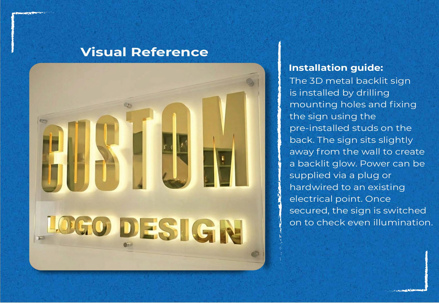 Metal Backlit With Acrylic Backboard-Indoor-Modern Wellness - Neonsnest.com