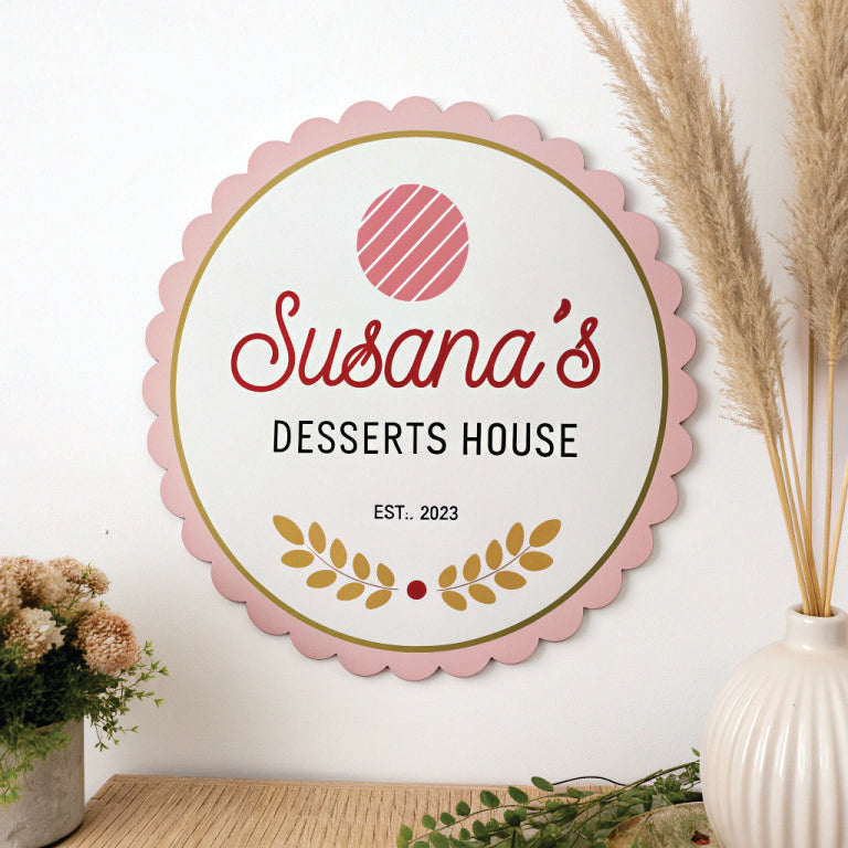 Printed Acrylic Signs Wall Decor