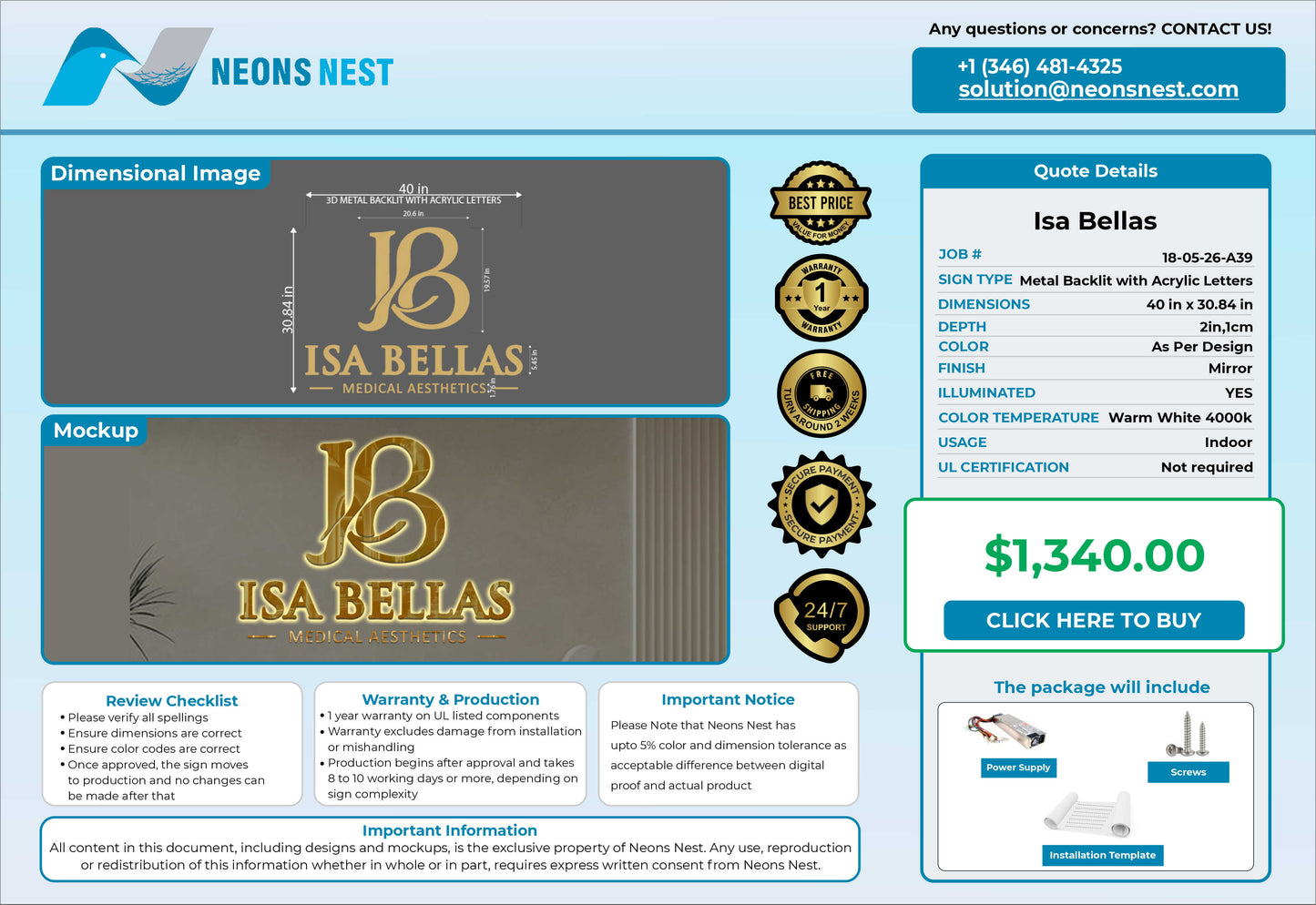 Isabella's Medical Aesthetics - Neonsnest.com
