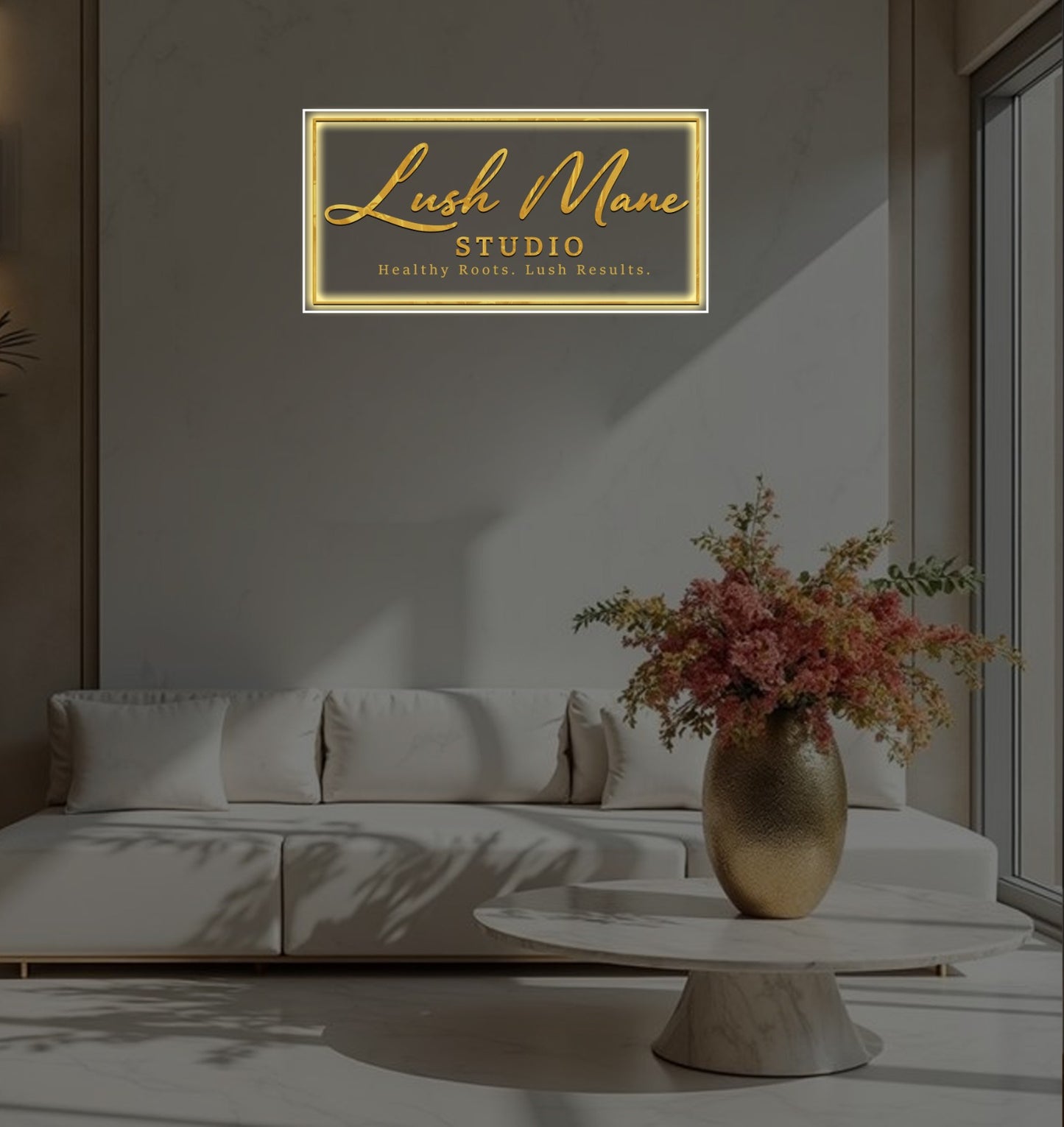 Lush mane Acrylic Sign - Neonsnest.com