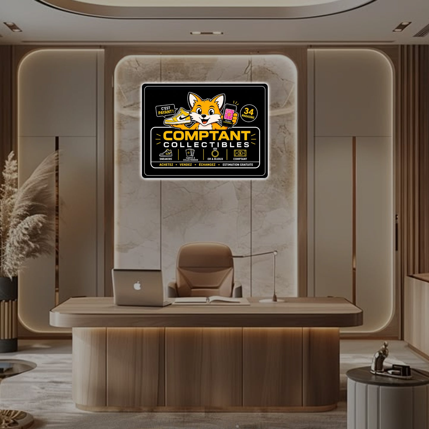 Comptant Collectibles Slim Lightboxes