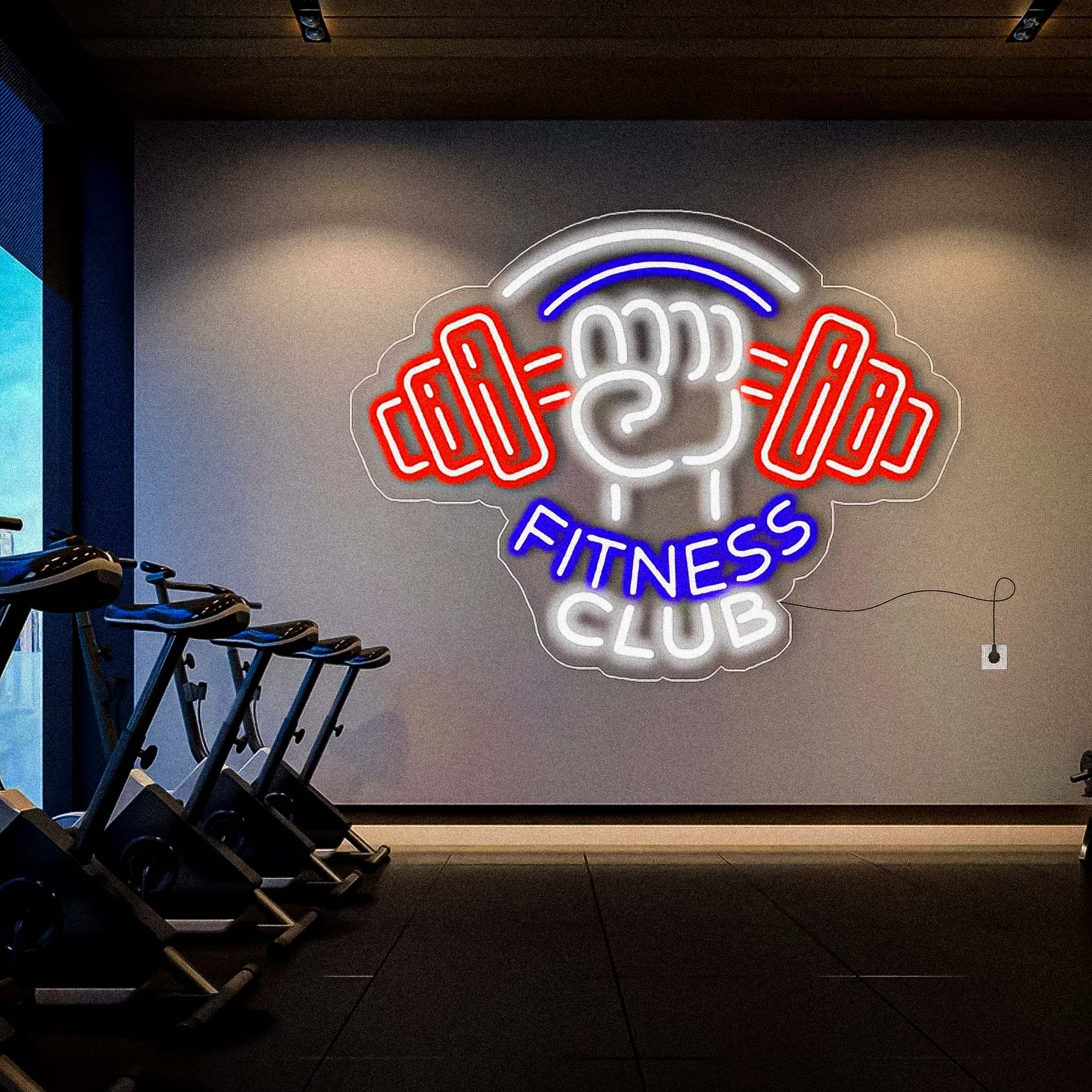 Fitness Club Neon Sign