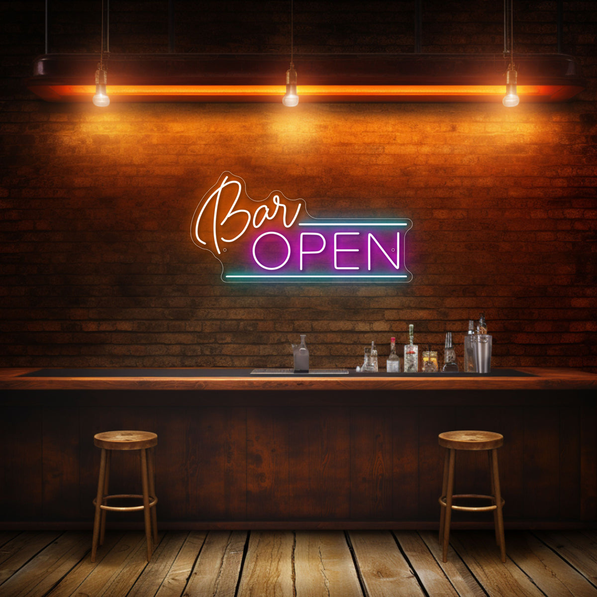 Bar-Open Neon Sign