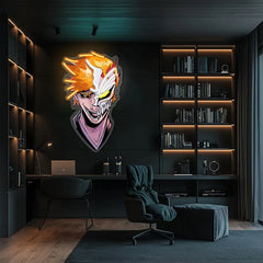 Ichigo Kurosaki UV Neon Sign