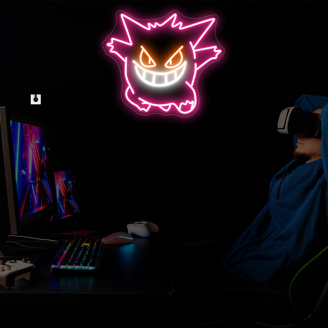 Gengar Neon Sign - Neonsnest.com