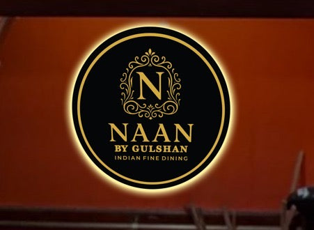 Naan by Gulshan Indian Fine Dining Acrylic Sign - Neonsnest.com