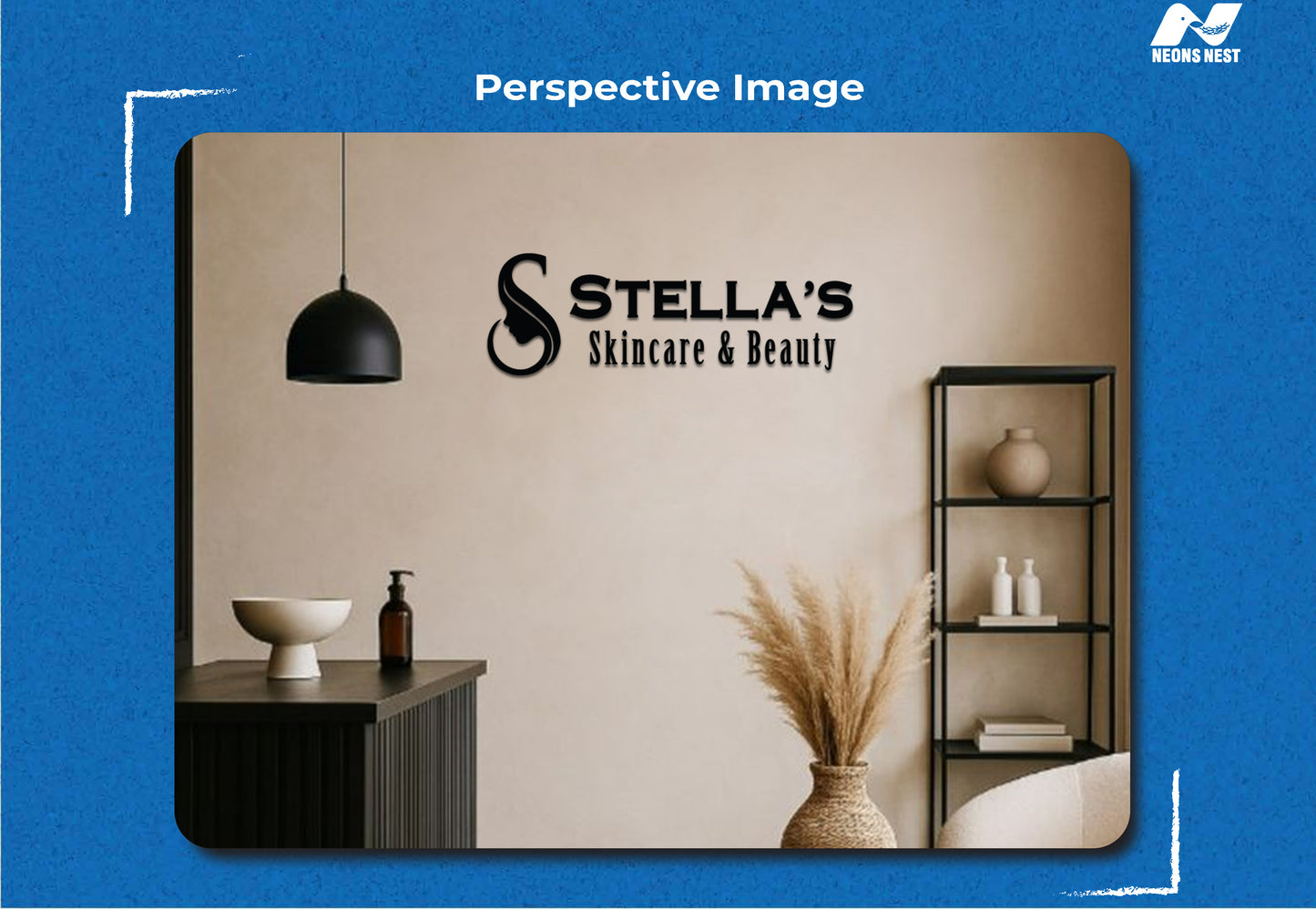 Stella’s skincare & beauty 2D Acrylic Letters