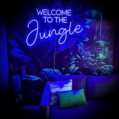 Welcome to the Jungle Neon Sign