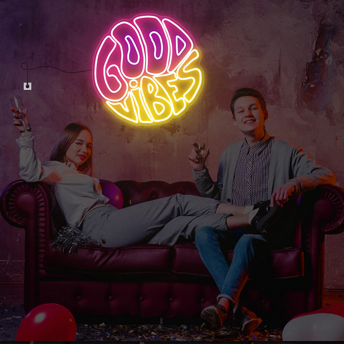 Good Vibes Neon Sign