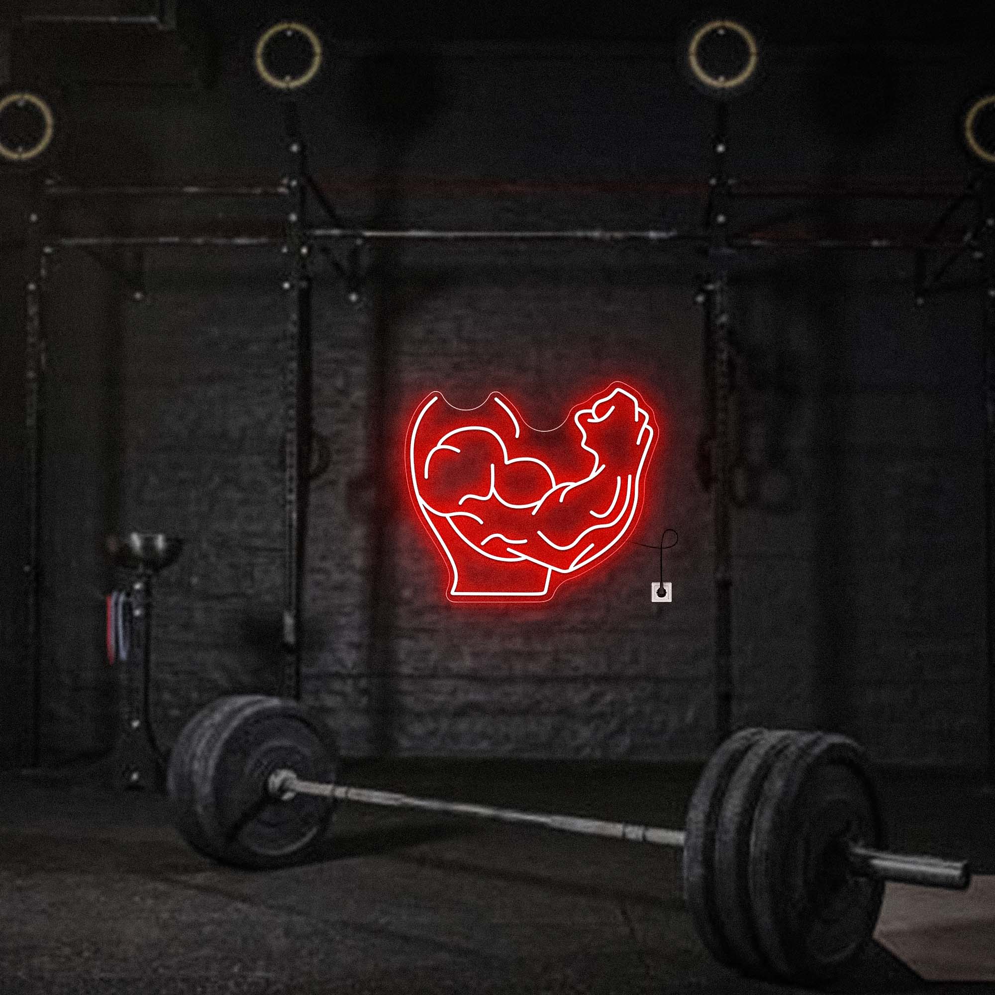 Bicep Neon Sign