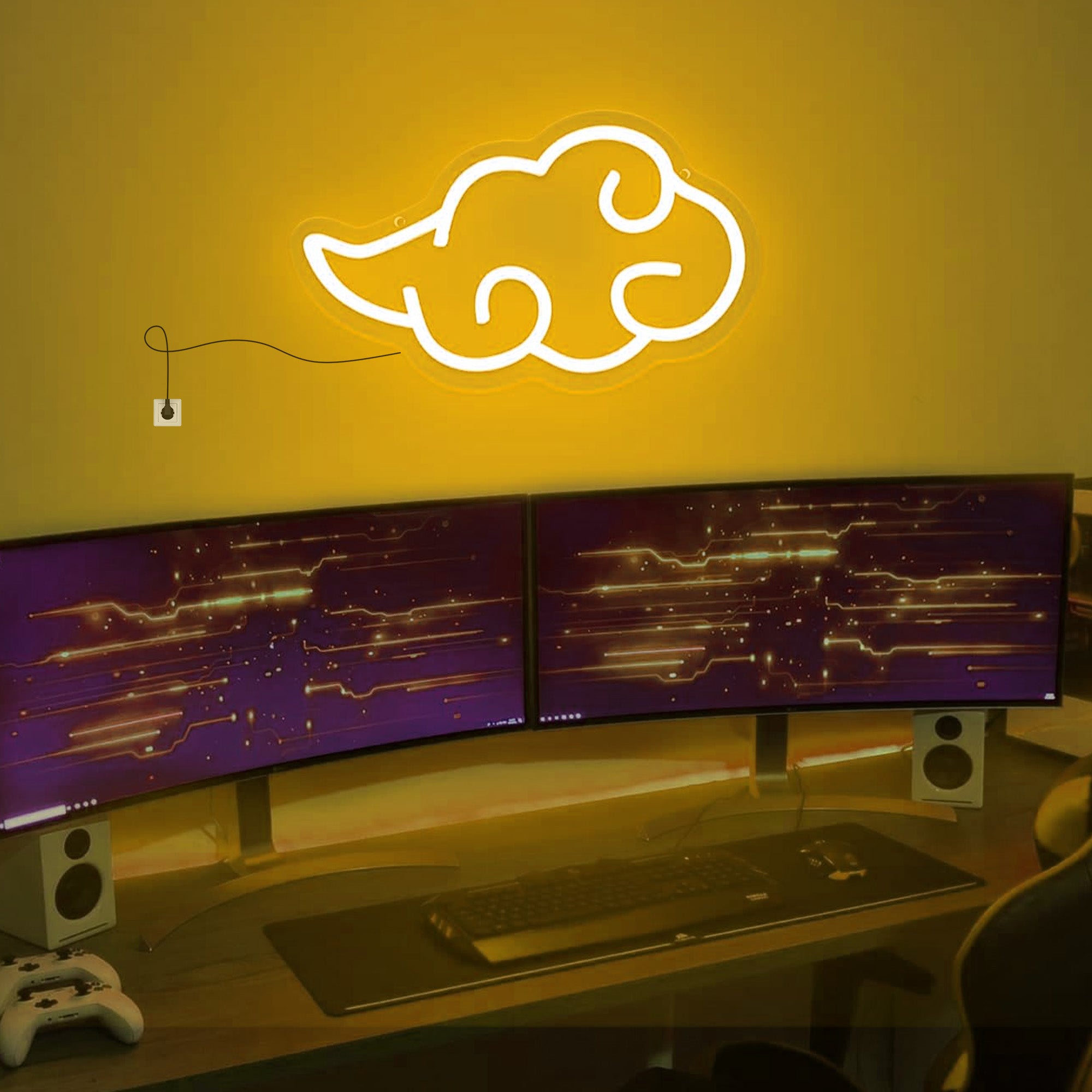 Akatsuki Cloud Neon Sign