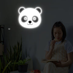 Panda UV Neon Sign