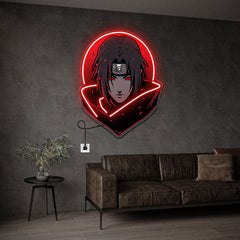 Itachi UV Neon Sign