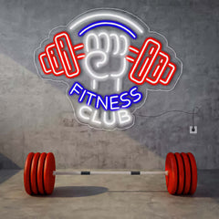 Fitness Club Neon Sign