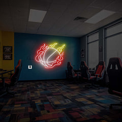 Basketball Neon Sign