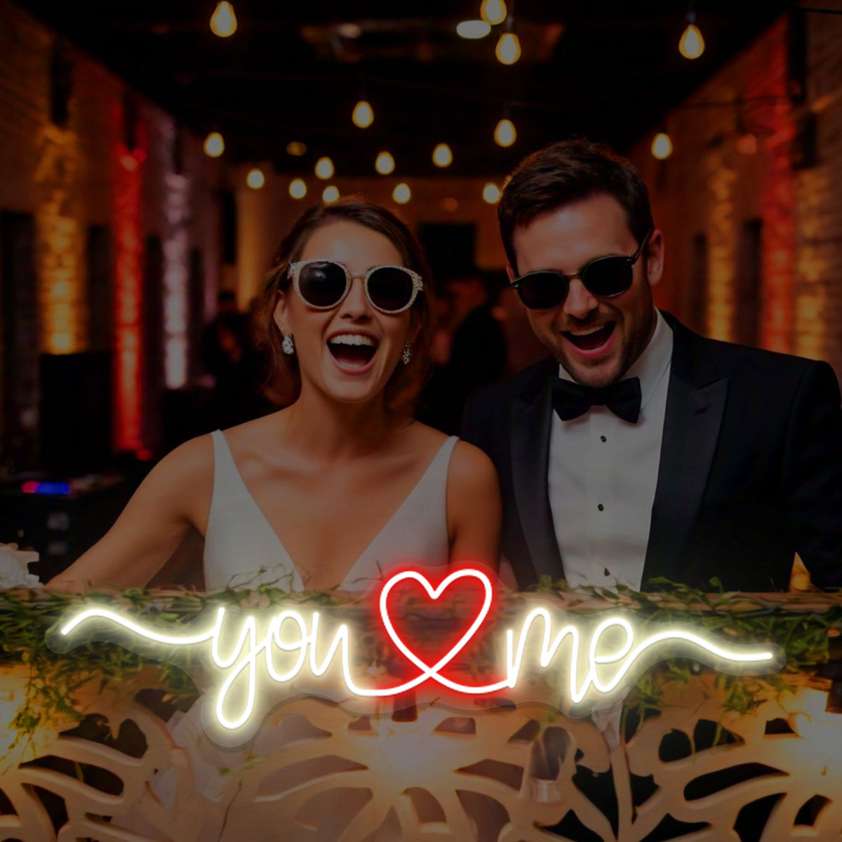 You & Me Neon Sign