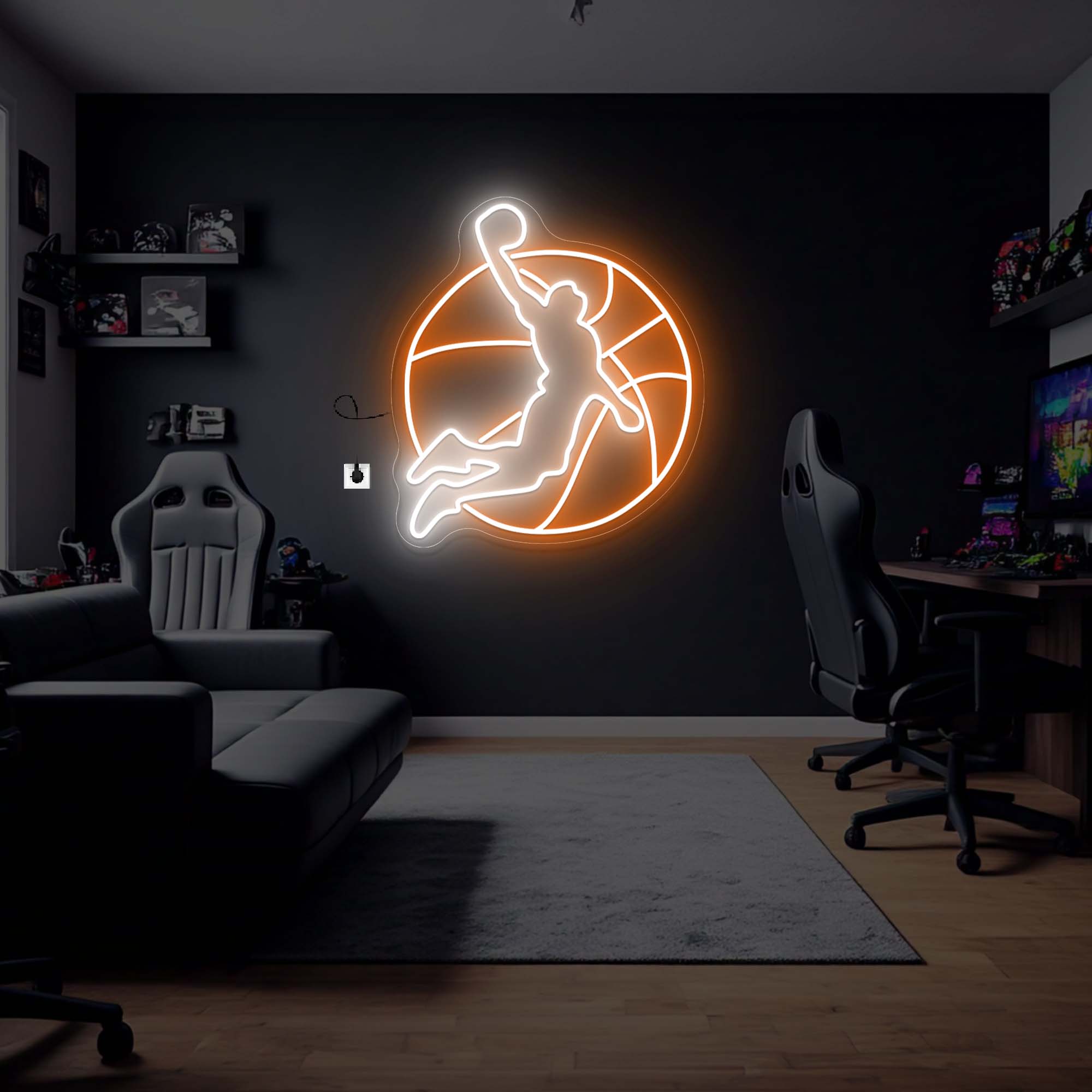 Basketball Neon Sign