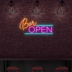 Bar-Open Neon Sign