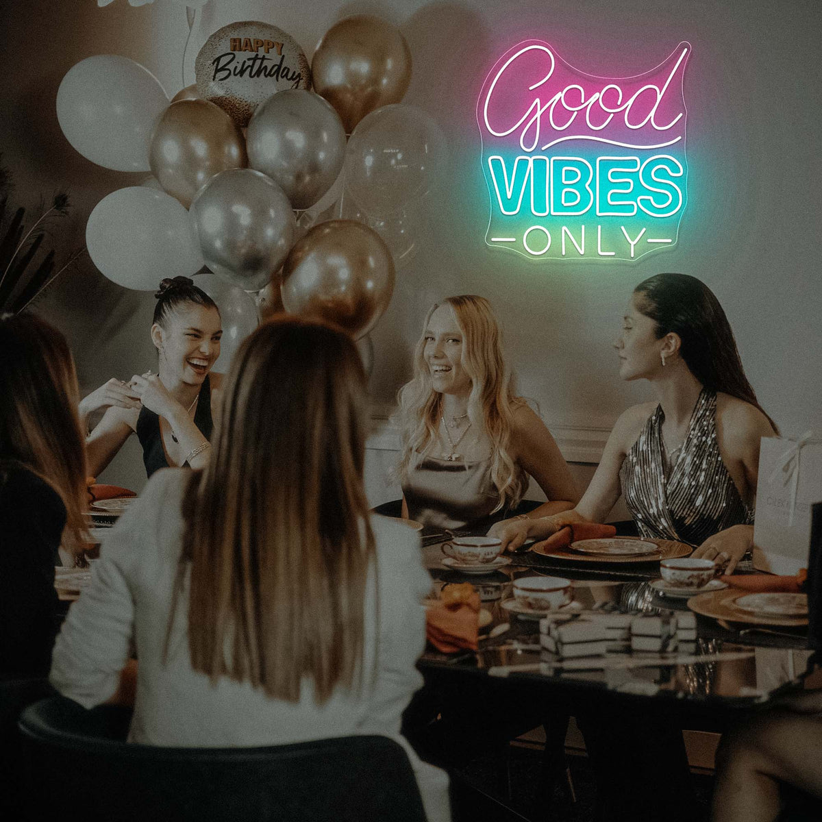 Good Vibes Only Neon Sign