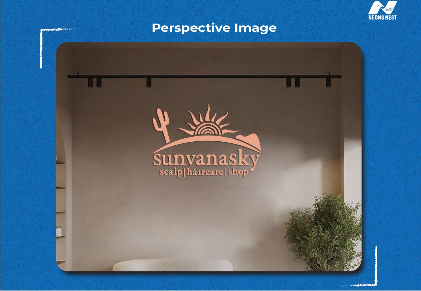 2D Acrylic Sign-Sunvanasky scalp|haircare|shop