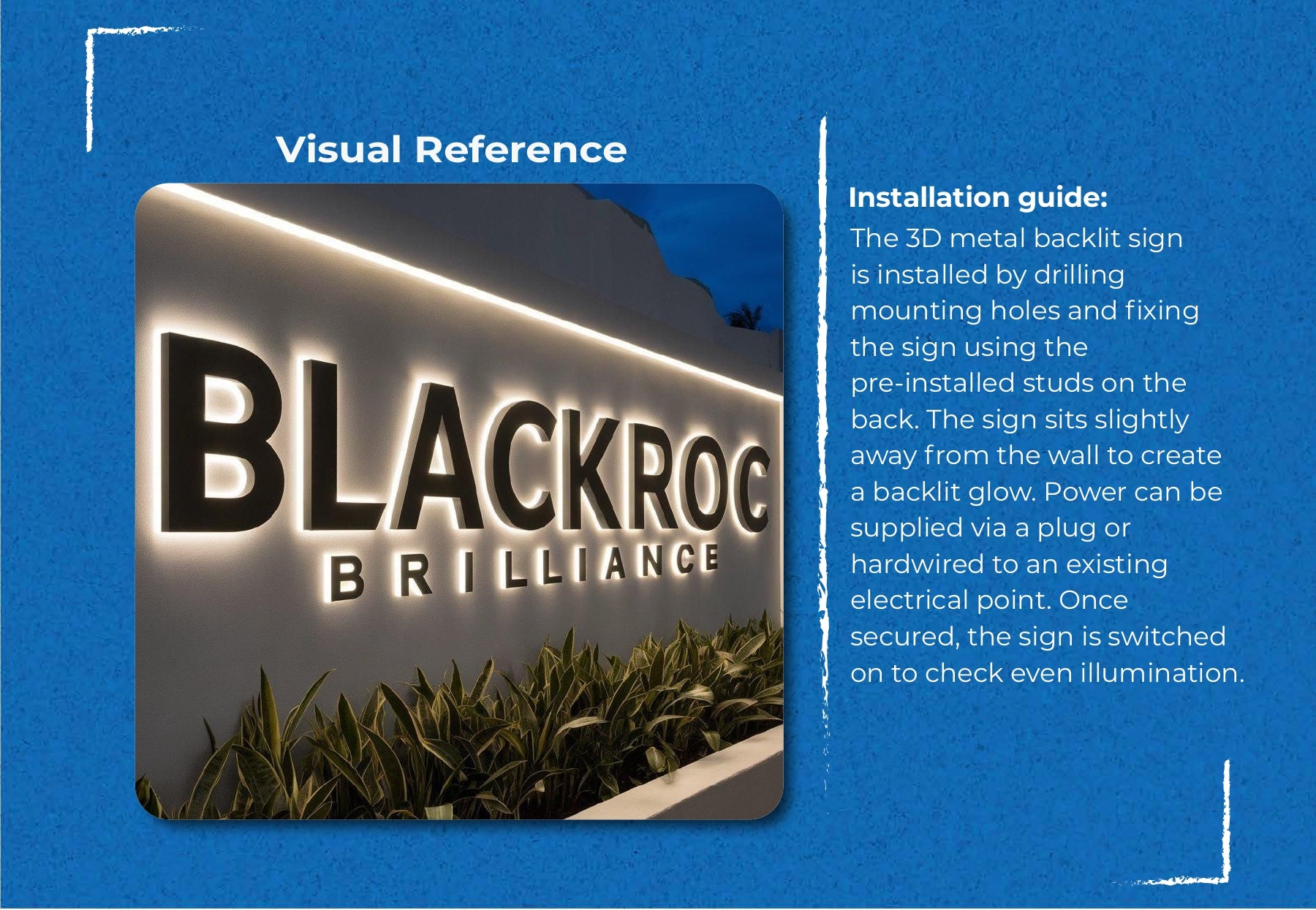 3D Metal Backlit Sign-Golden Hour Skin Rituals - Neonsnest.com