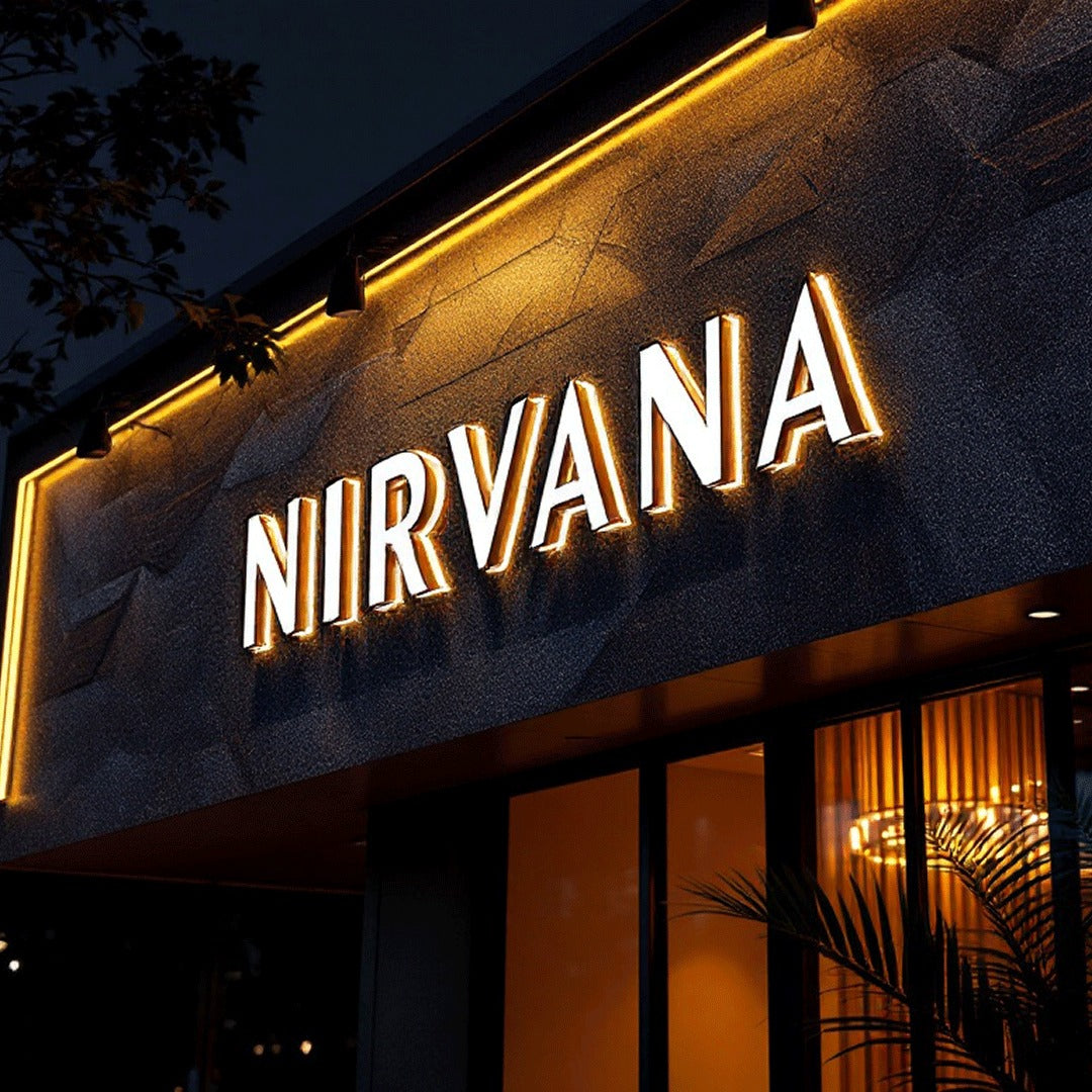 3D Frontlit Sign