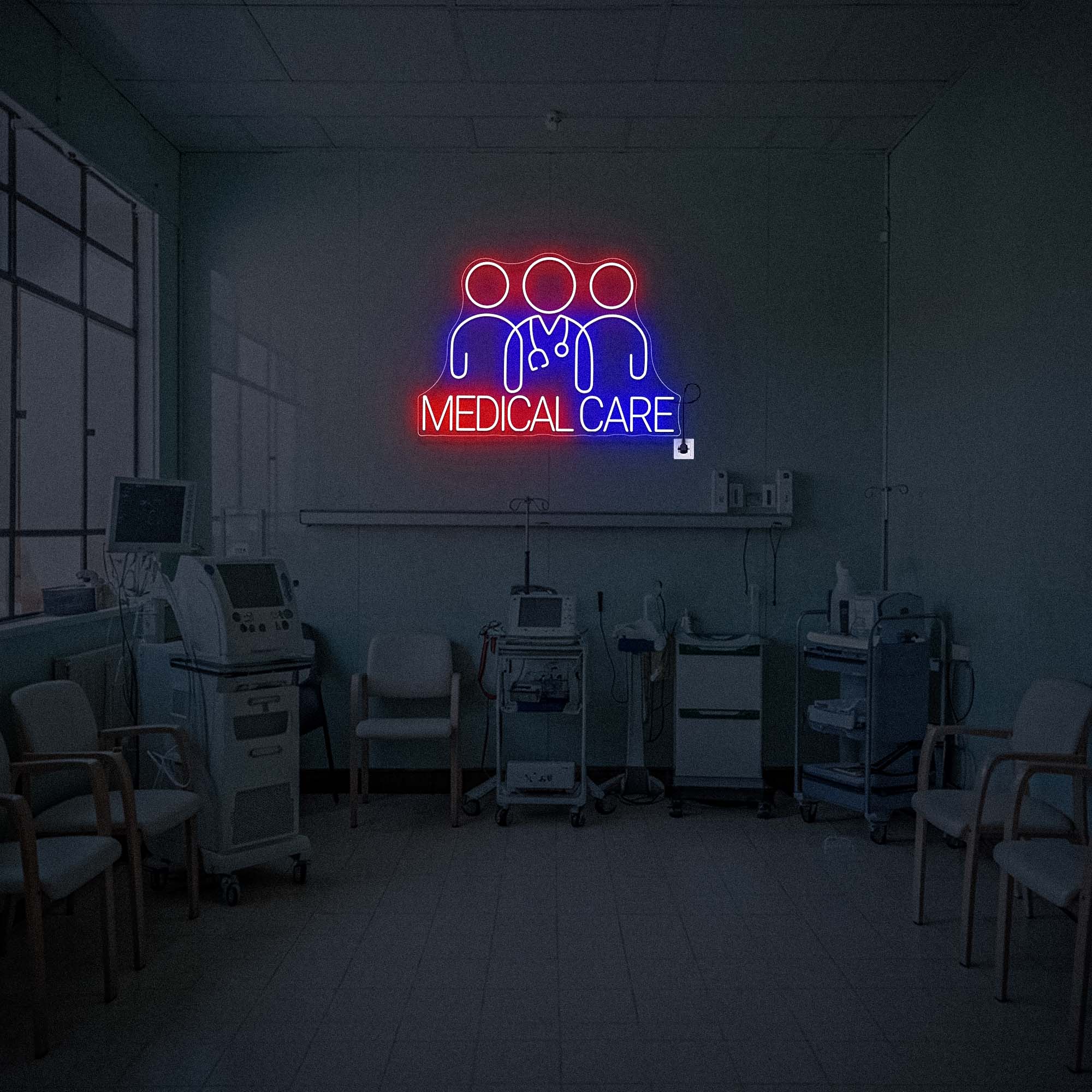 Medical Care Neon Sign