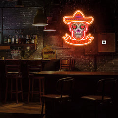 Viva México UV Neon Sign