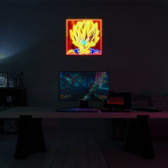 Goku UV Neon Sign