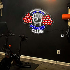 Fitness Club Neon Sign