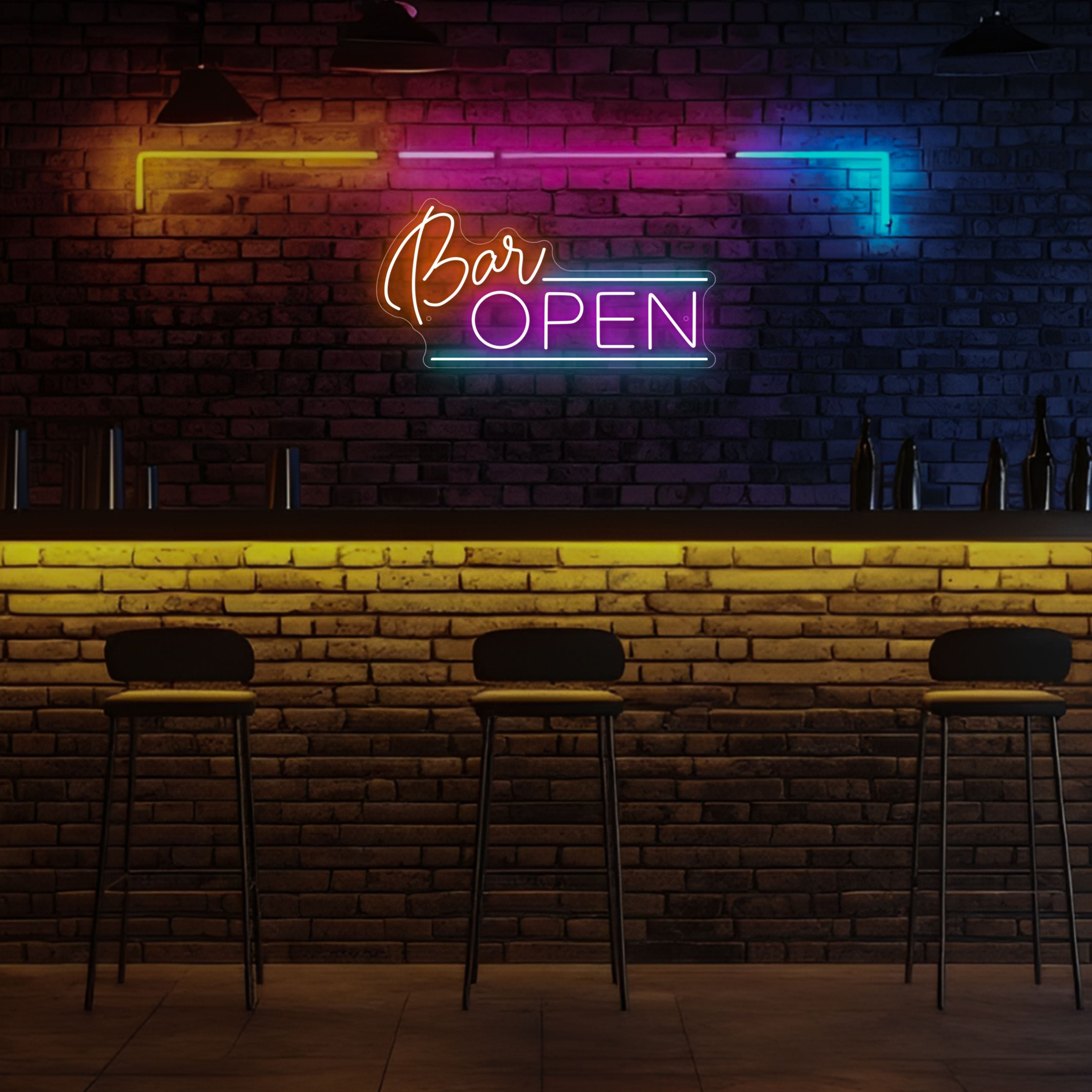 Bar-Open Neon Sign