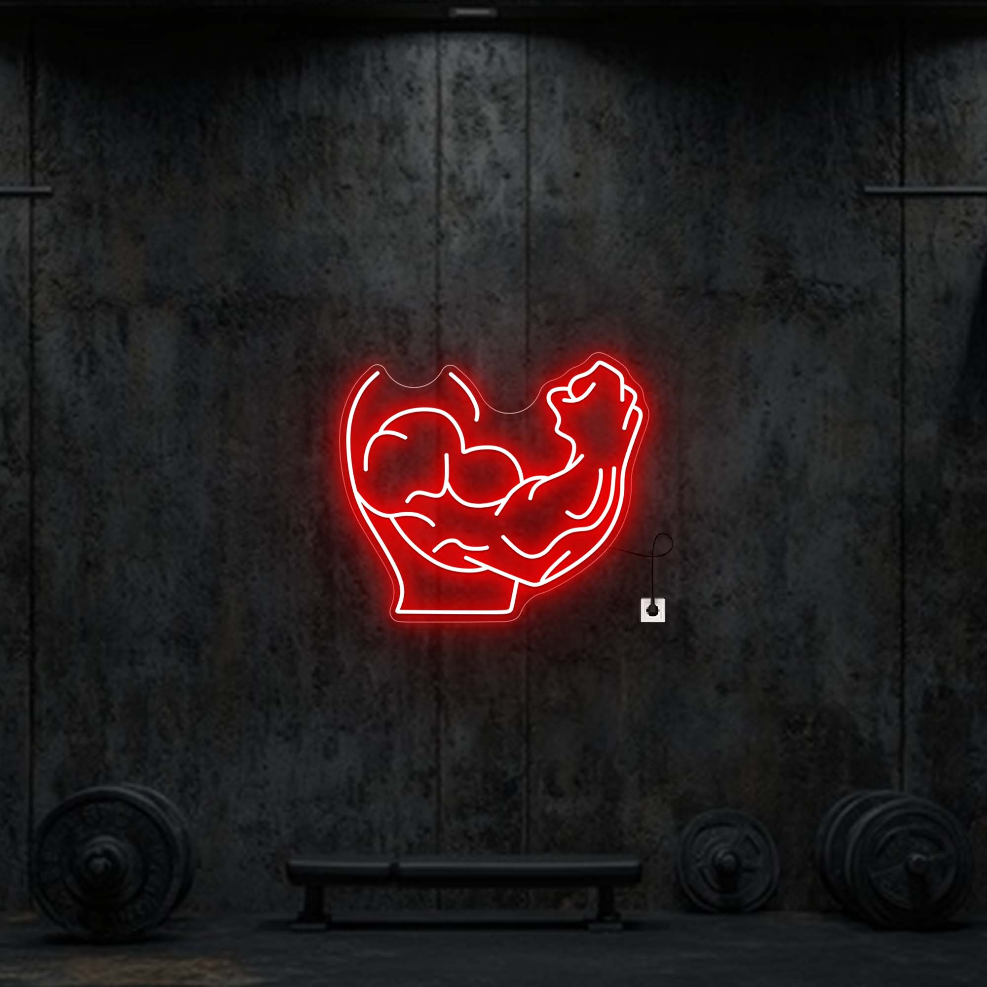 Bicep Neon Sign