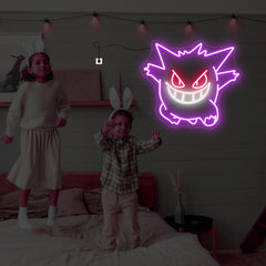 Gengar Neon Sign