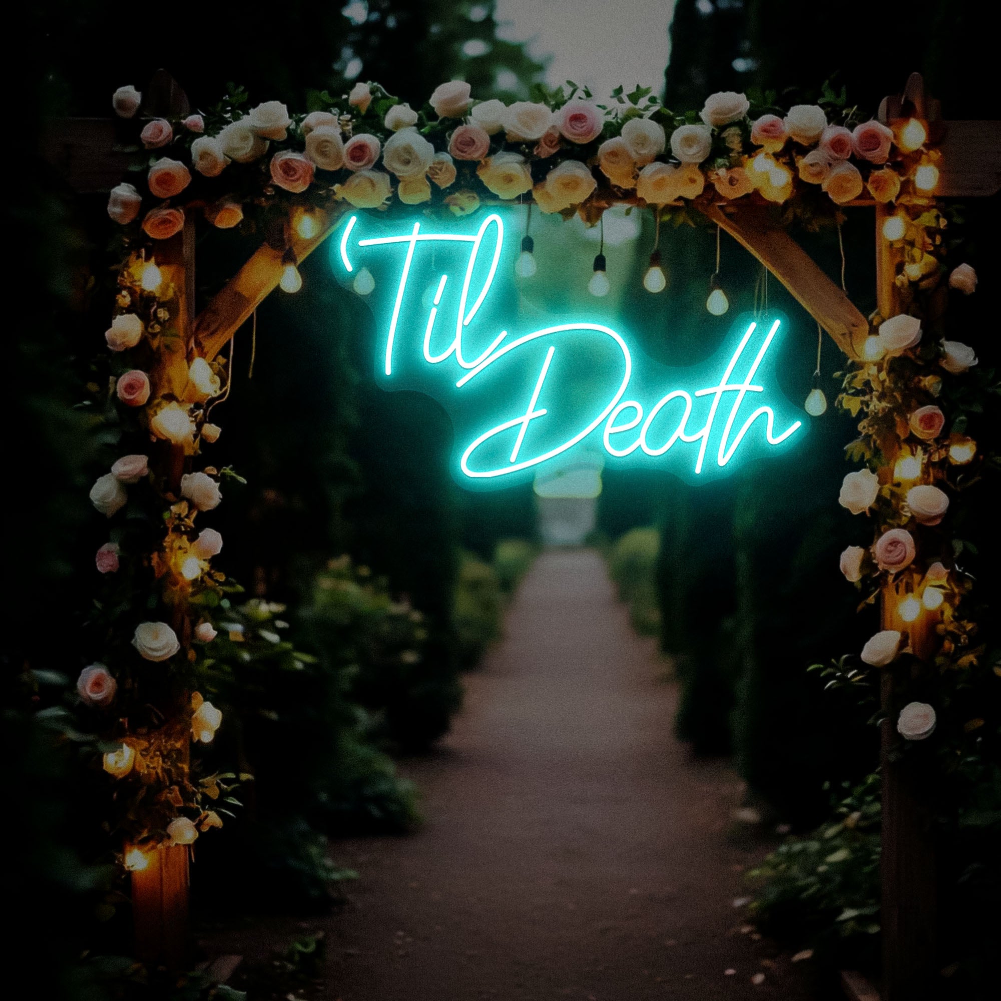 Til Death Neon Sign