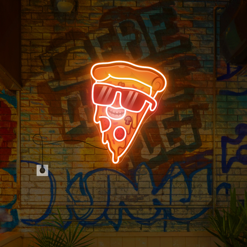 Cool Pizza Neon Sign