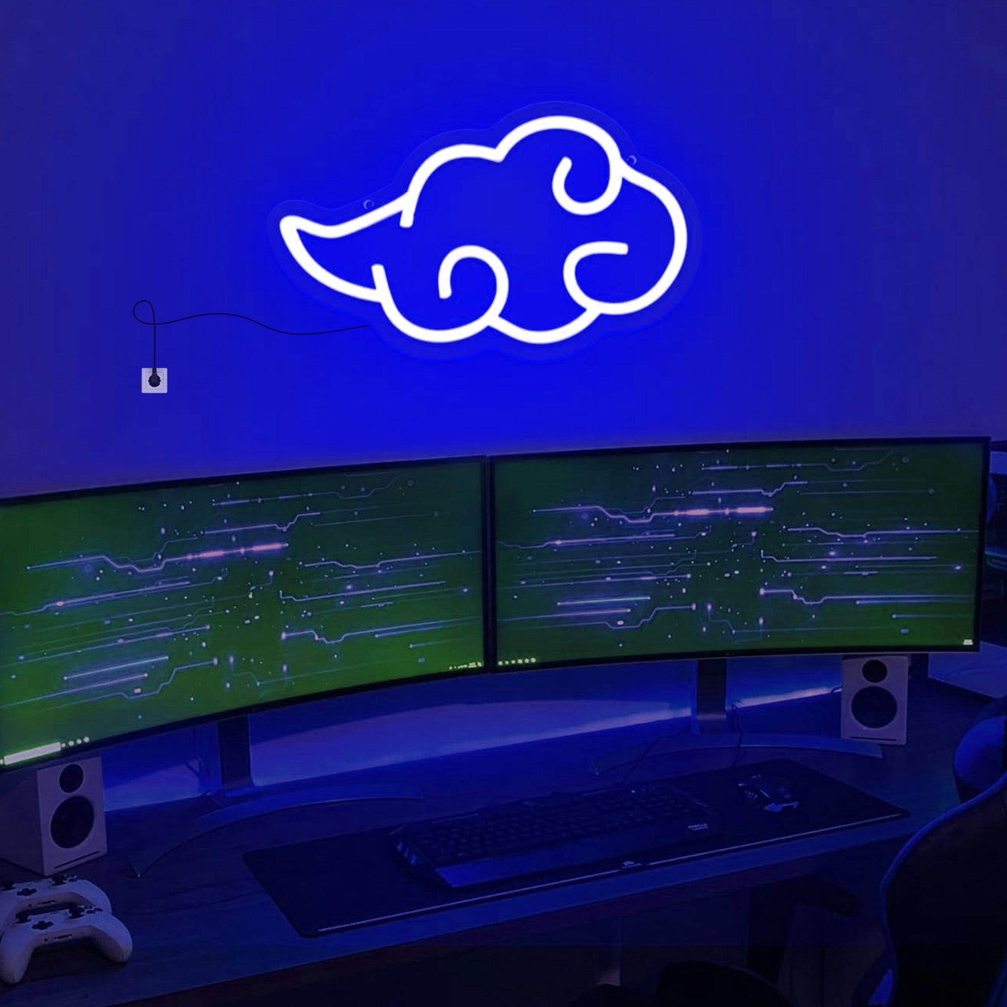 Akatsuki Cloud Neon Sign