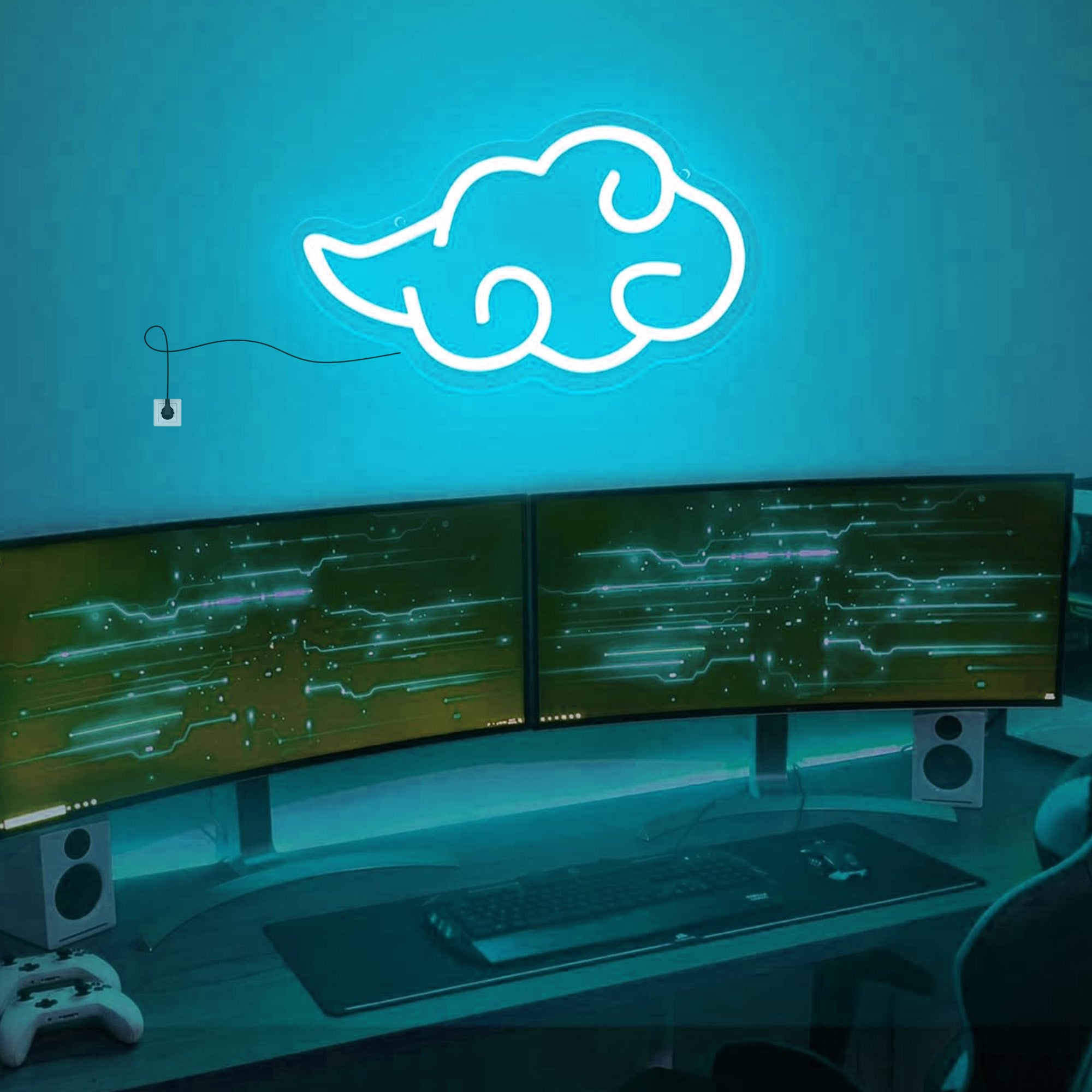 Akatsuki Cloud Neon Sign