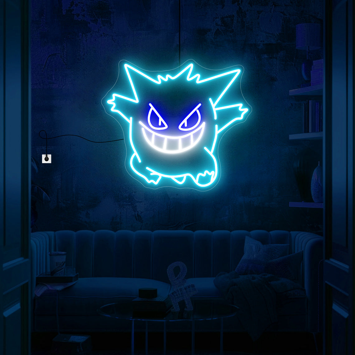 Gengar Neon Sign