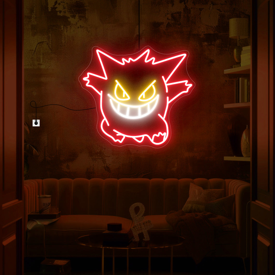 Gengar Neon Sign