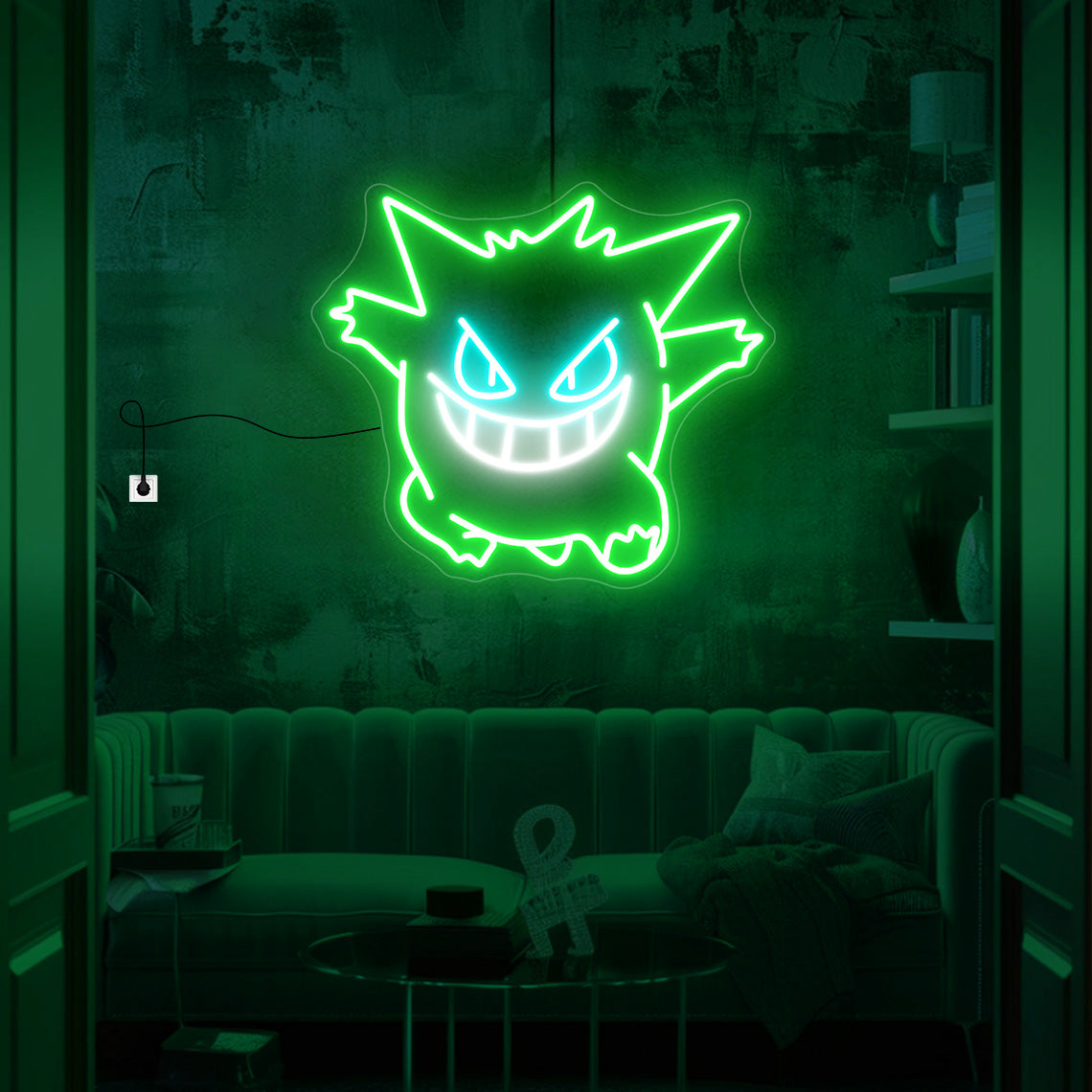 Gengar Neon Sign