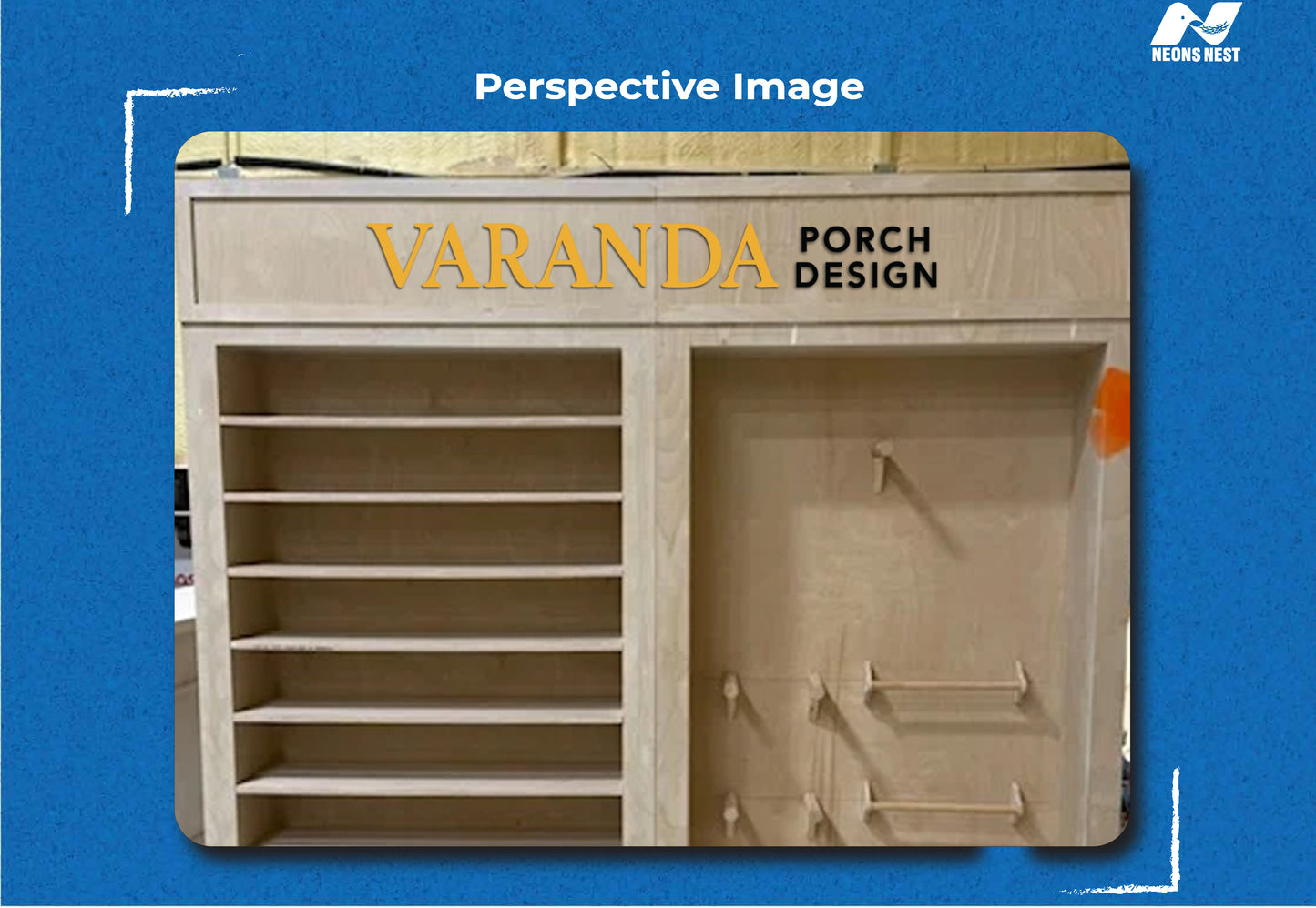 VARANDA Porch Design 2D Acrylic Letters