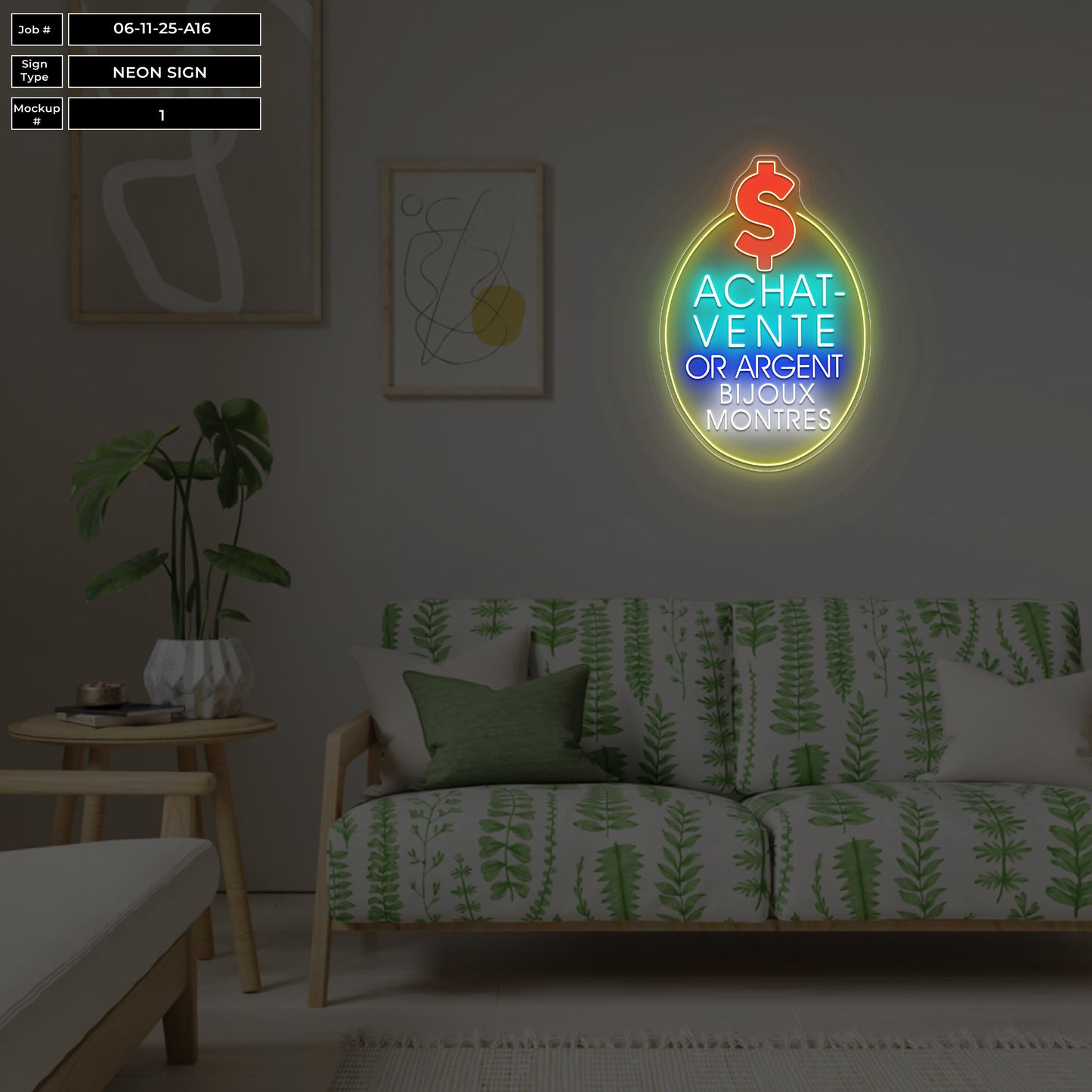 UV Neon Sign For Achat-Vente