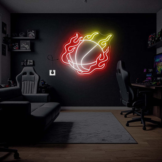 Basketball Neon Light Sign