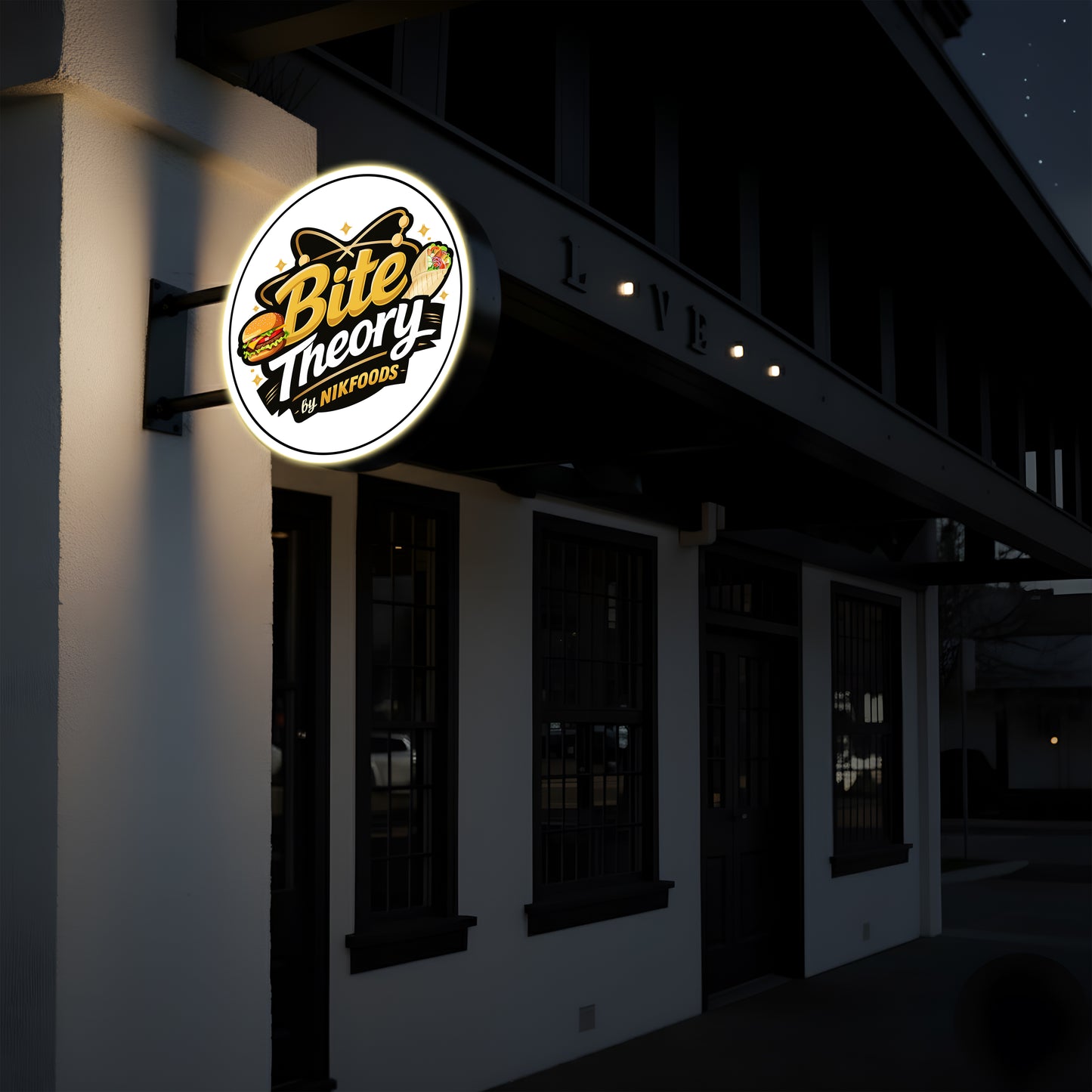 Bite Theory By NikFoods Lightbox Sgn