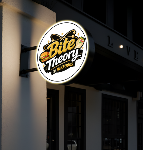 Bite Theory By NikFoods Lightbox Sgn