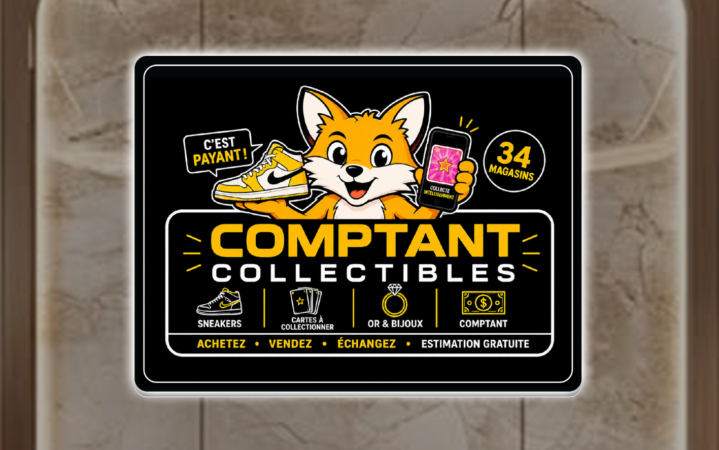 Comptant Collectibles Slim Lightboxes